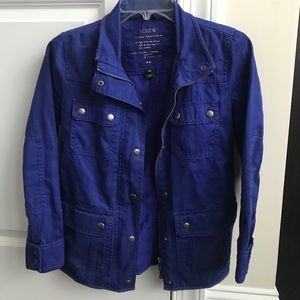 J. Crew Factory relaxed fit cotton field jacket